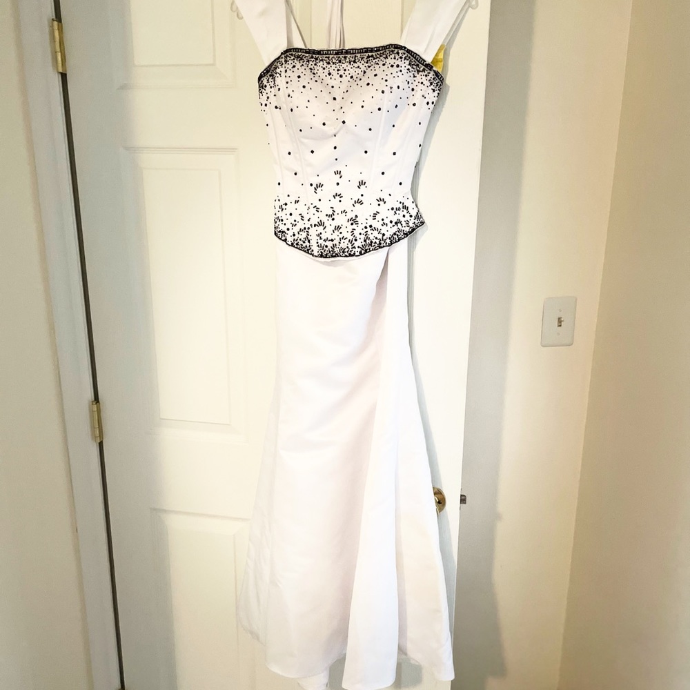 White Prom, Wedding, Special Occasion,Formal Dress